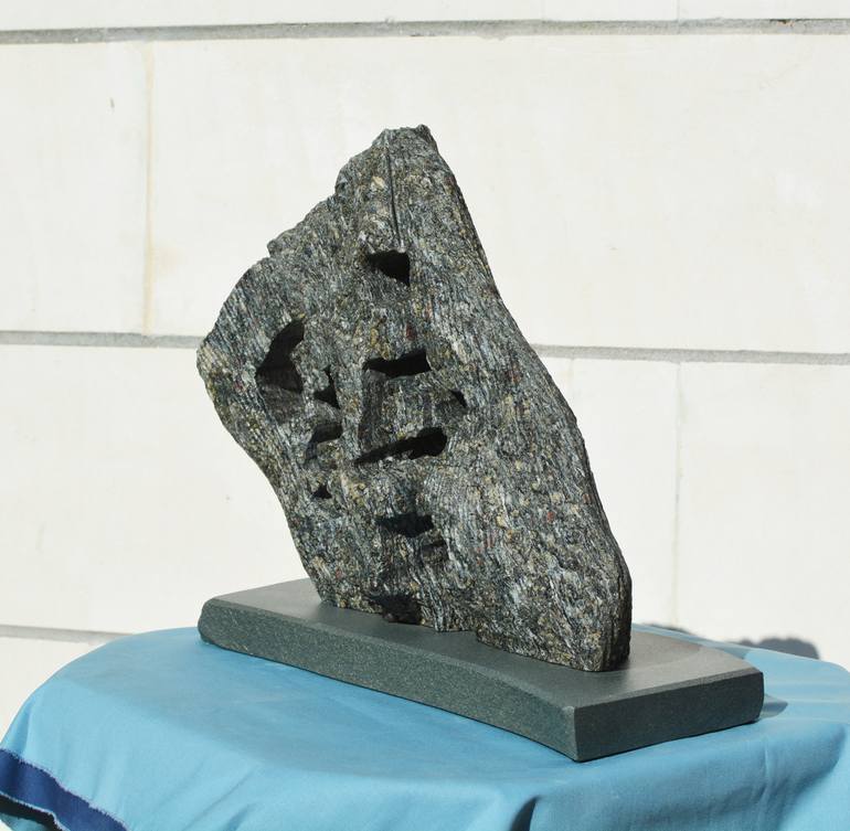 Original Abstract Expressionism Floral Sculpture by Ognyan Chitakov