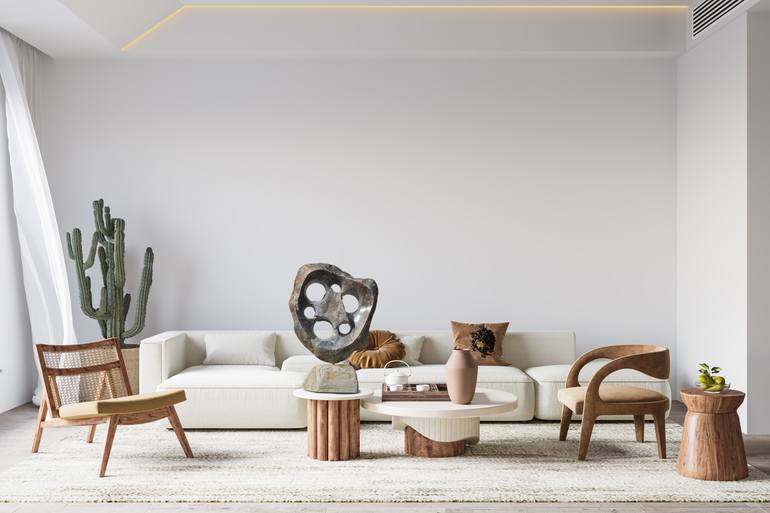 Original Abstract Expressionism Abstract Sculpture by Ognyan Chitakov