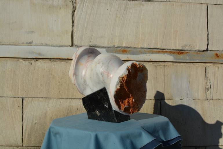 Original Abstract Expressionism Love Sculpture by Ognyan Chitakov