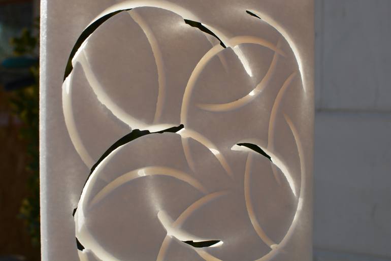 Original Abstract Expressionism Light Sculpture by Ognyan Chitakov