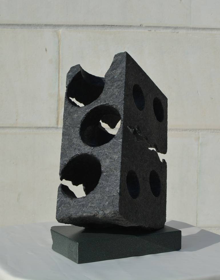 Original Abstract Geometric Sculpture by Ognyan Chitakov