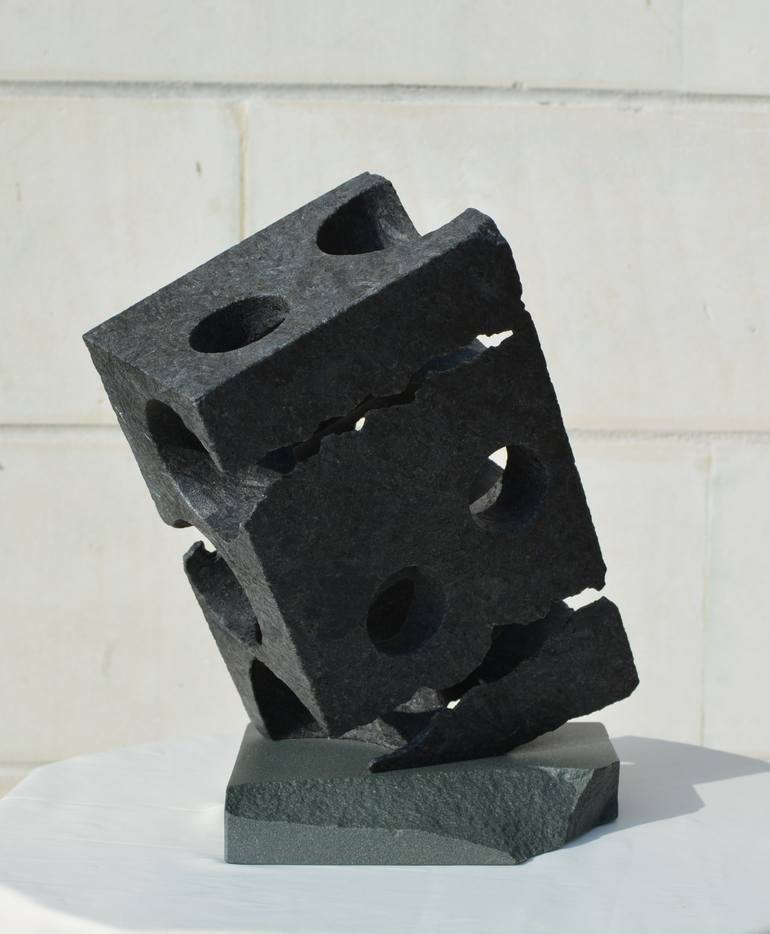 Original Abstract Geometric Sculpture by Ognyan Chitakov