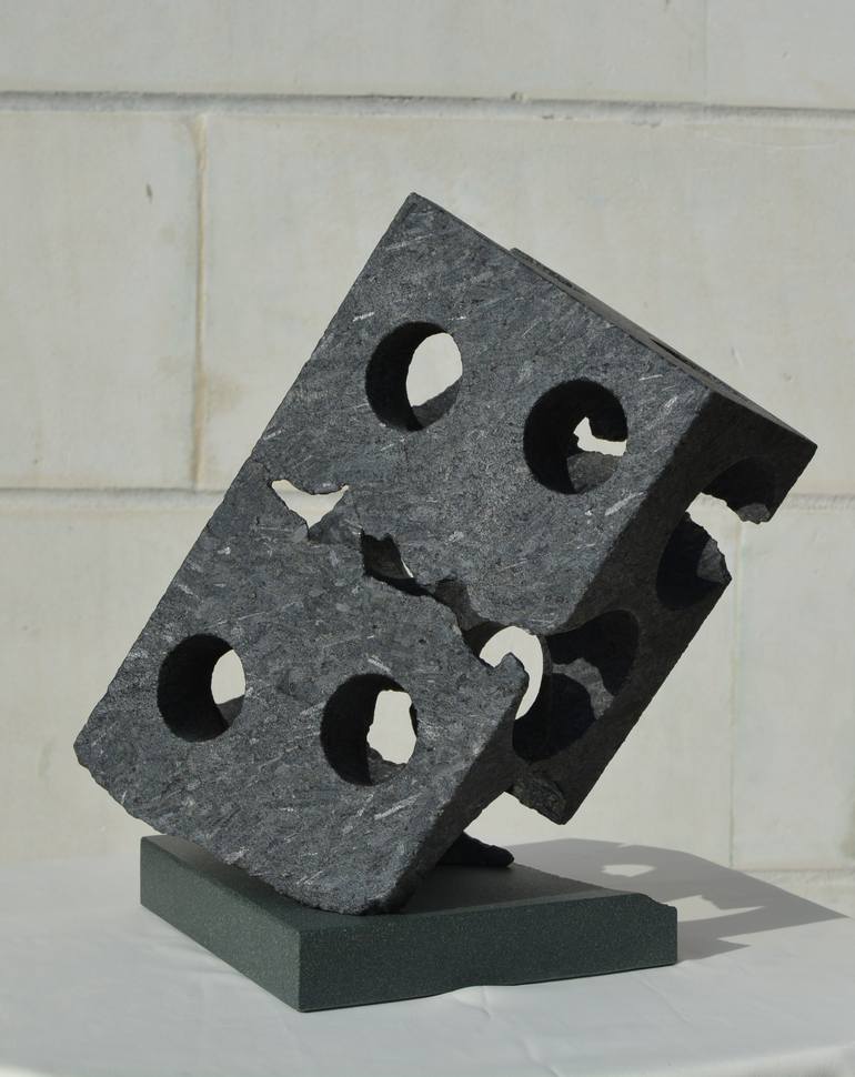 Original Abstract Geometric Sculpture by Ognyan Chitakov