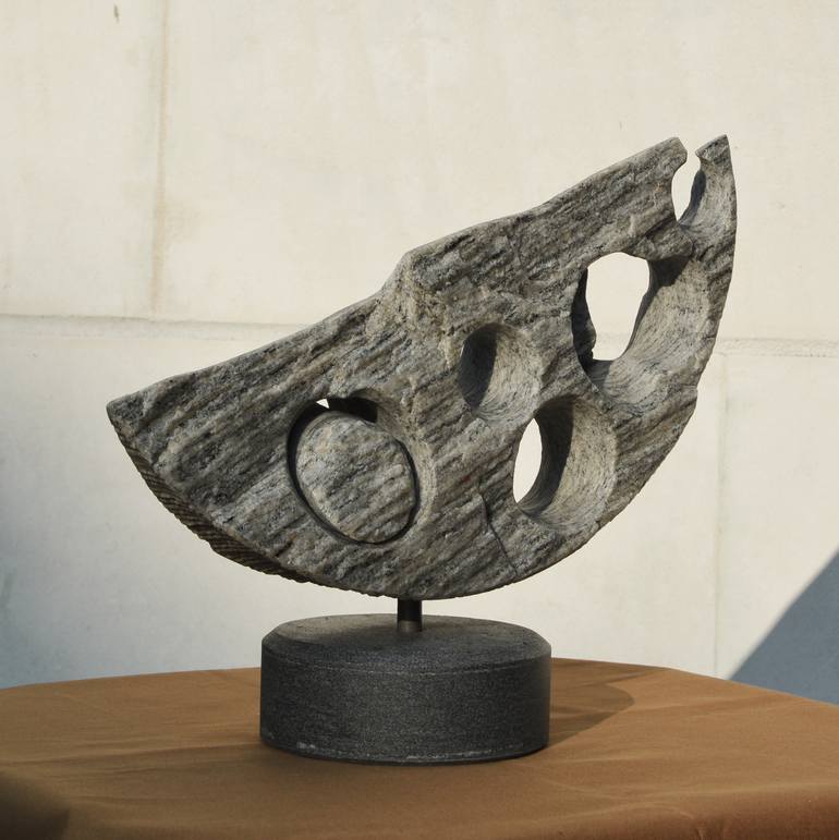Original Abstract Expressionism Boat Sculpture by Ognyan Chitakov