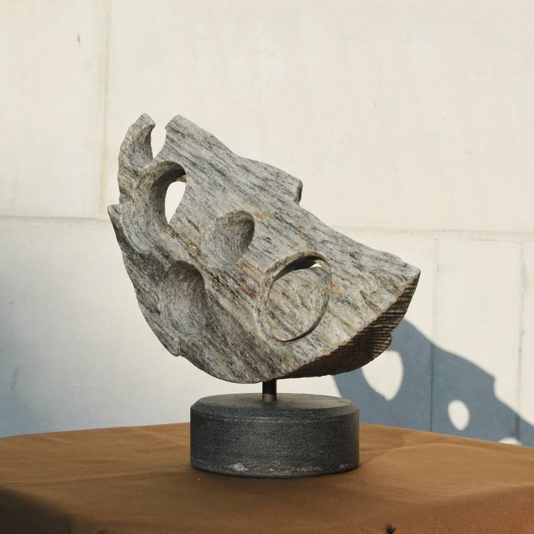 Original Abstract Expressionism Boat Sculpture by Ognyan Chitakov