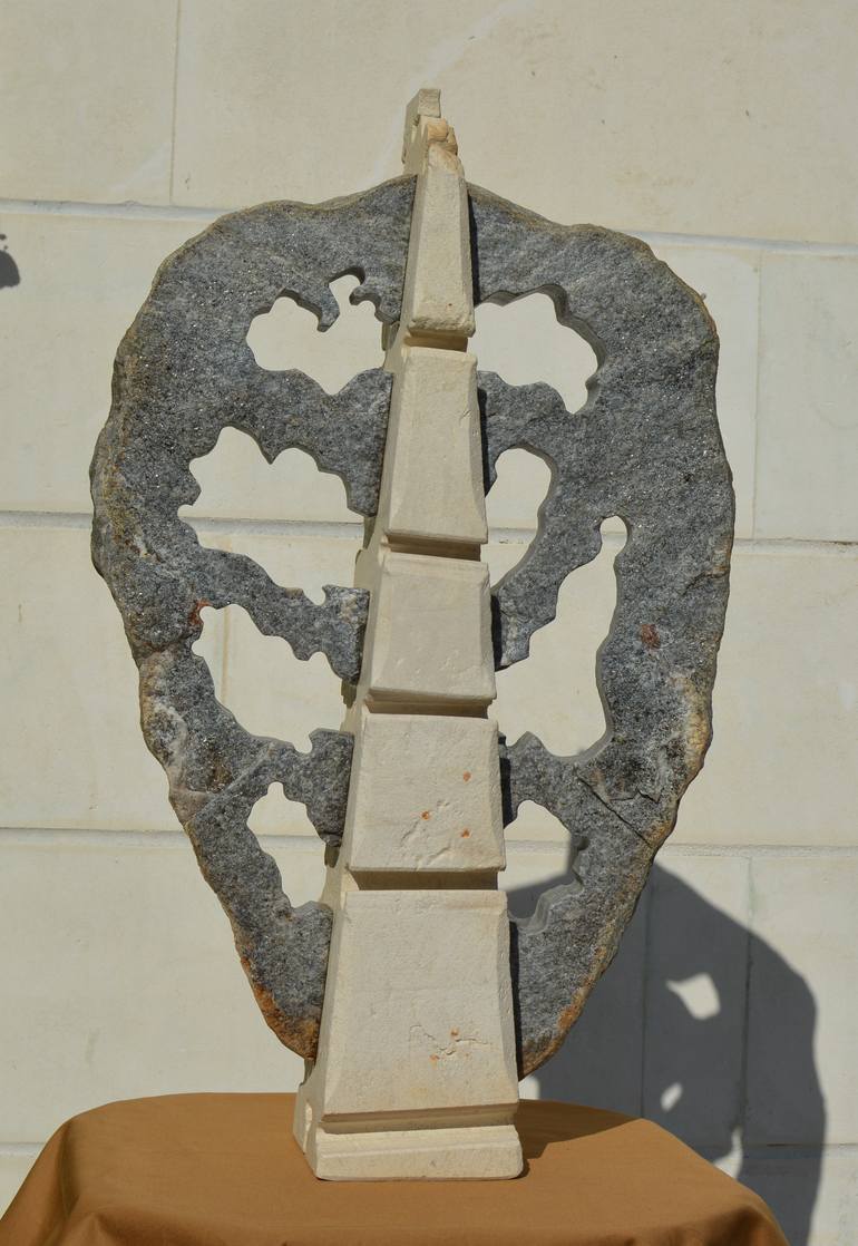 Original Abstract Expressionism Nature Sculpture by Ognyan Chitakov