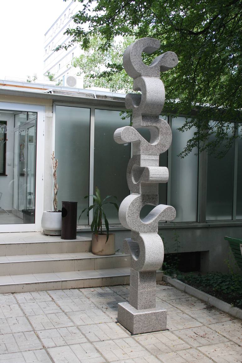 Original Geometric Sculpture by Ognyan Chitakov