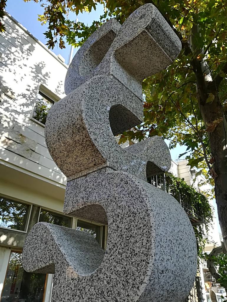 Original Cubism Geometric Sculpture by Ognyan Chitakov