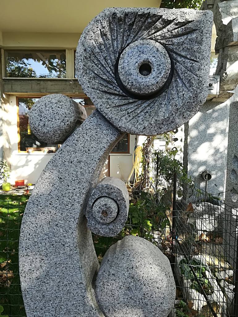 Original Modern Garden Sculpture by Ognyan Chitakov