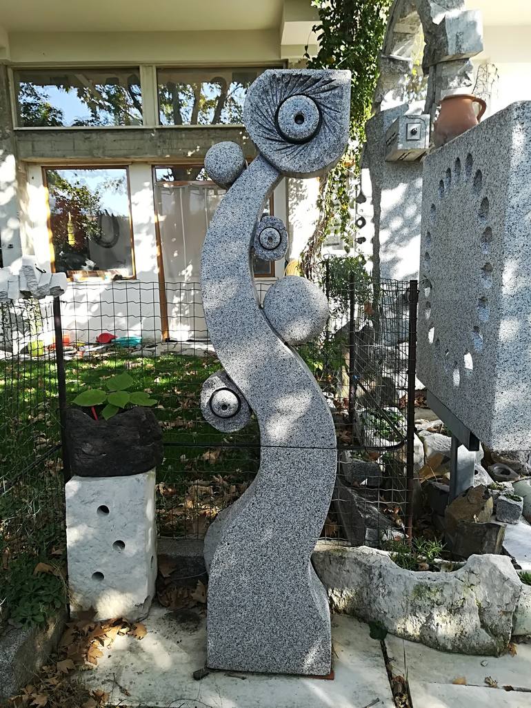 Original Modern Garden Sculpture by Ognyan Chitakov