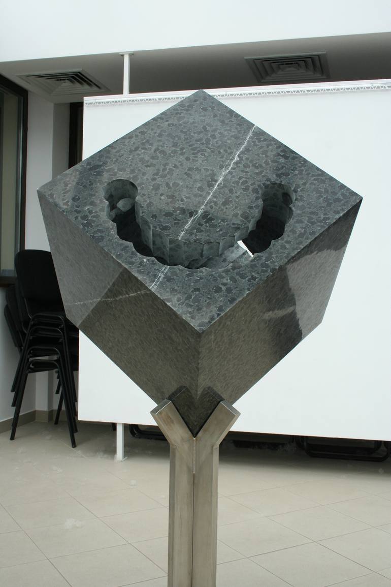 Original Abstract Geometric Sculpture by Ognyan Chitakov
