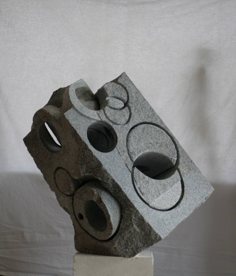 Original Abstract Geometric Sculpture by Ognyan Chitakov
