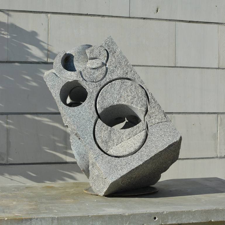 Original Abstract Garden Sculpture by Ognyan Chitakov