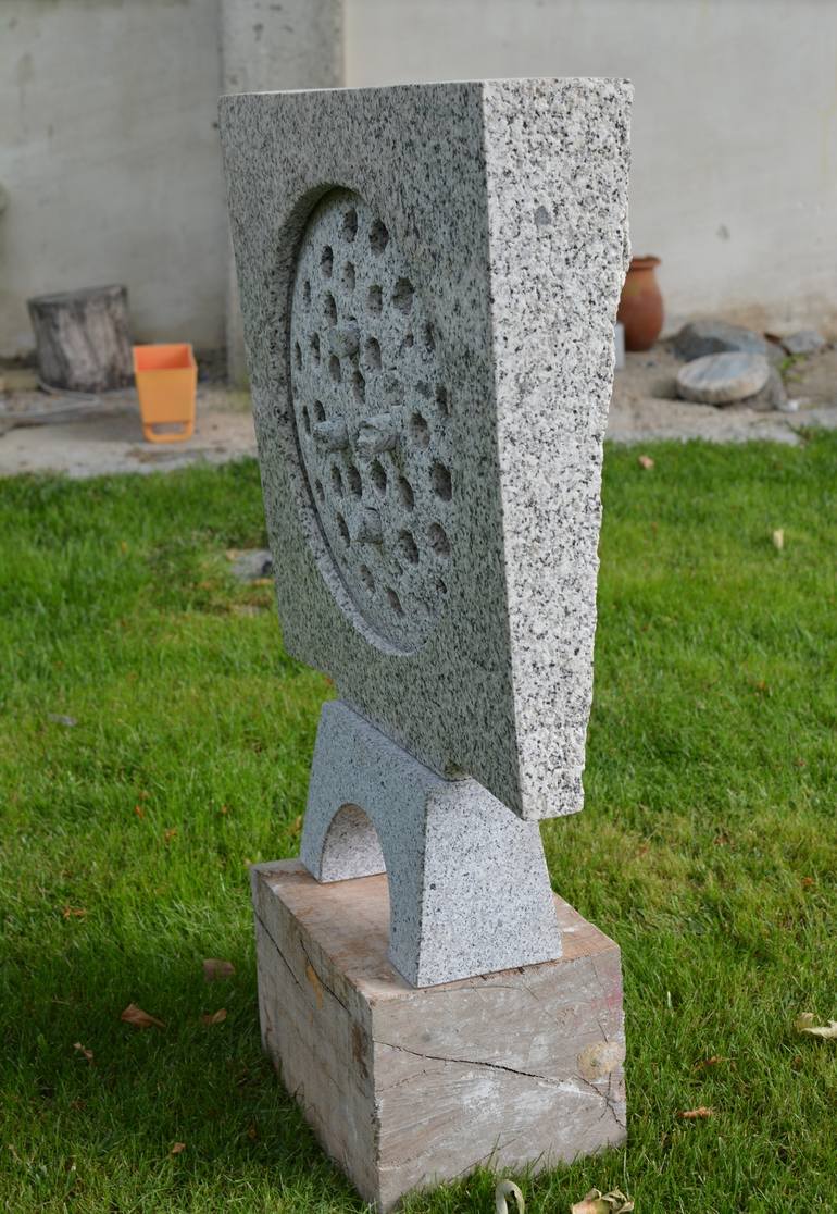 Original Abstract Garden Sculpture by Ognyan Chitakov