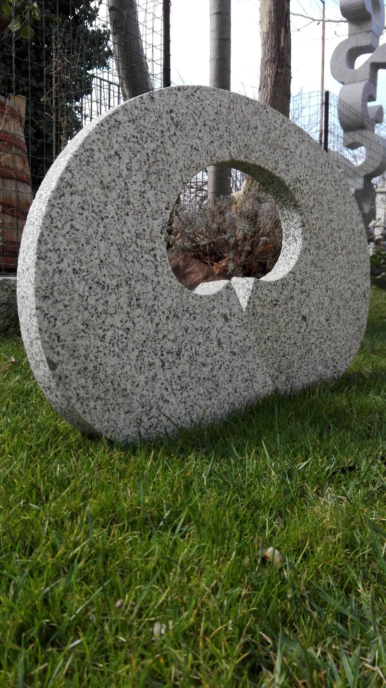 Original Abstract Garden Sculpture by Ognyan Chitakov