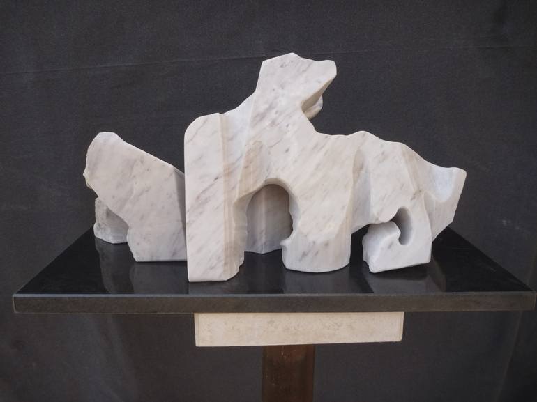 Original Abstract Landscape Sculpture by Ognyan Chitakov