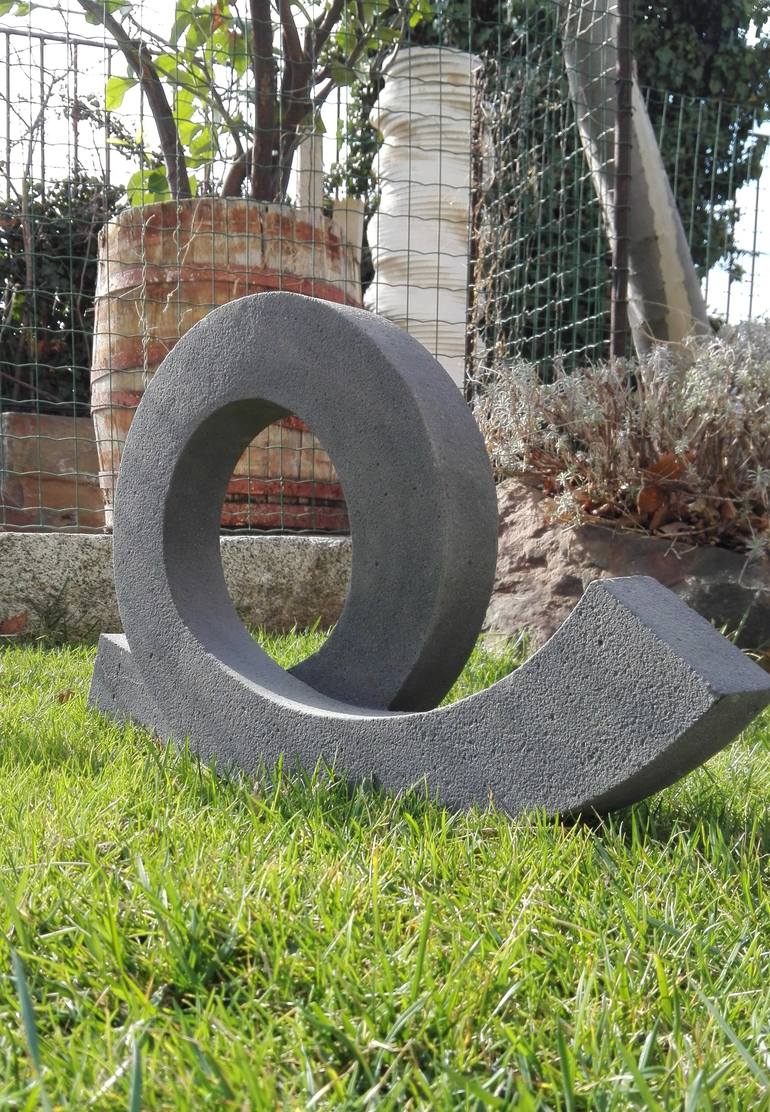 Original Abstract Garden Sculpture by Ognyan Chitakov