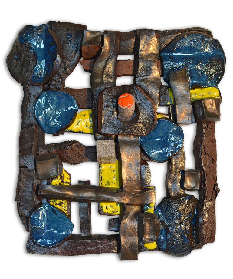 Original Abstract Wall Sculpture by Ognyan Chitakov