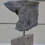 This original solid gray marble sculpture on beautiful solid granite pedestal is one of the latest artworks of the skillful Bulgarian contemporary professional sculptor Ognyan Chitakov, deeply inspired by naturalism, modernism and abstract art. It is one extraordinary marble masterpiece and exquisite modern home décor.
"Each stone material is alive and has a soul. I never ignore it and its gravity as well. I try to give each artwork the feeling of lightness." ... by the artist