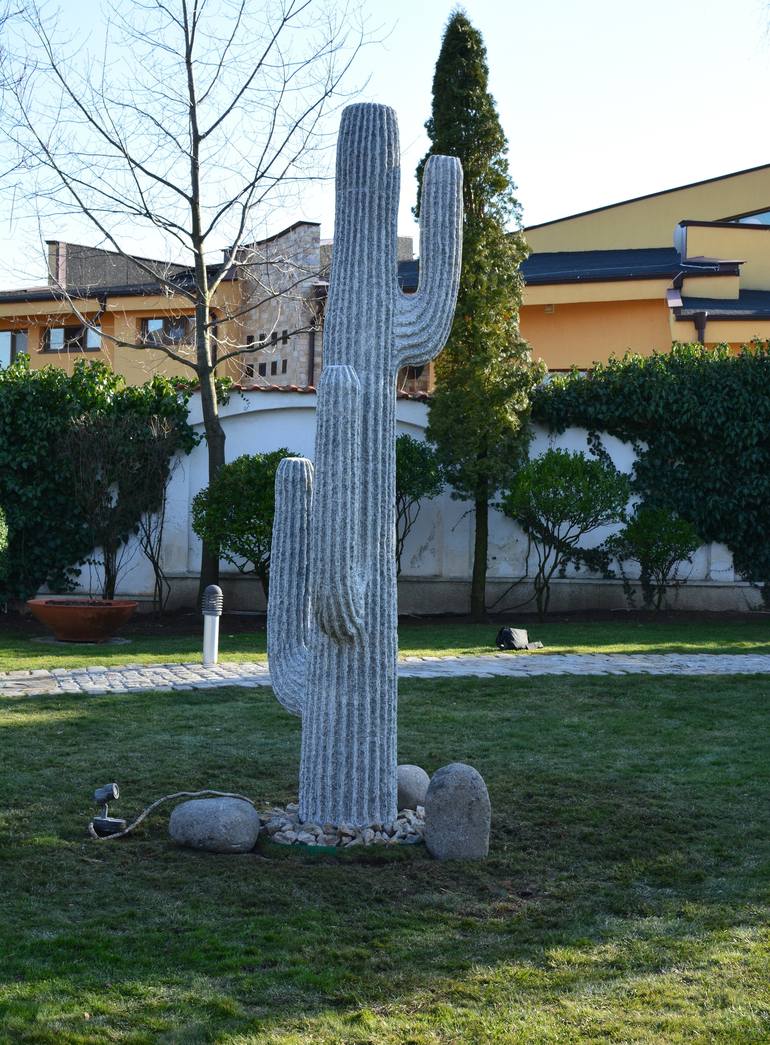 Original Art Deco Garden Sculpture by Ognyan Chitakov