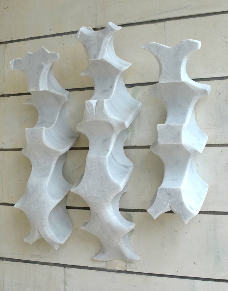 Original Abstract Wall Sculpture by Ognyan Chitakov