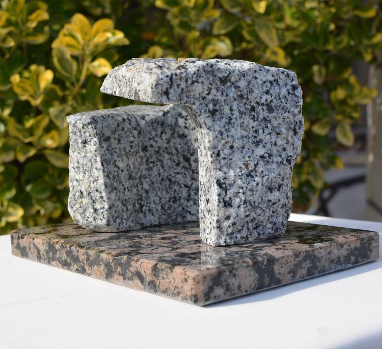 Original Cubism Abstract Sculpture by Ognyan Chitakov