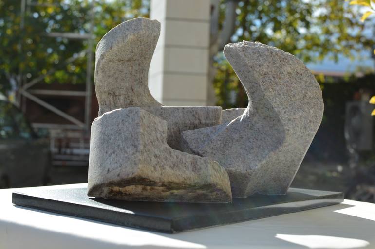 Original Abstract Love Sculpture by Ognyan Chitakov