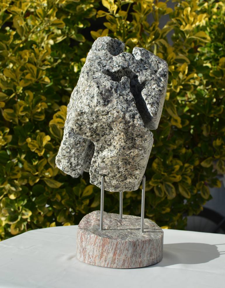 Original Abstract Outer Space Sculpture by Ognyan Chitakov