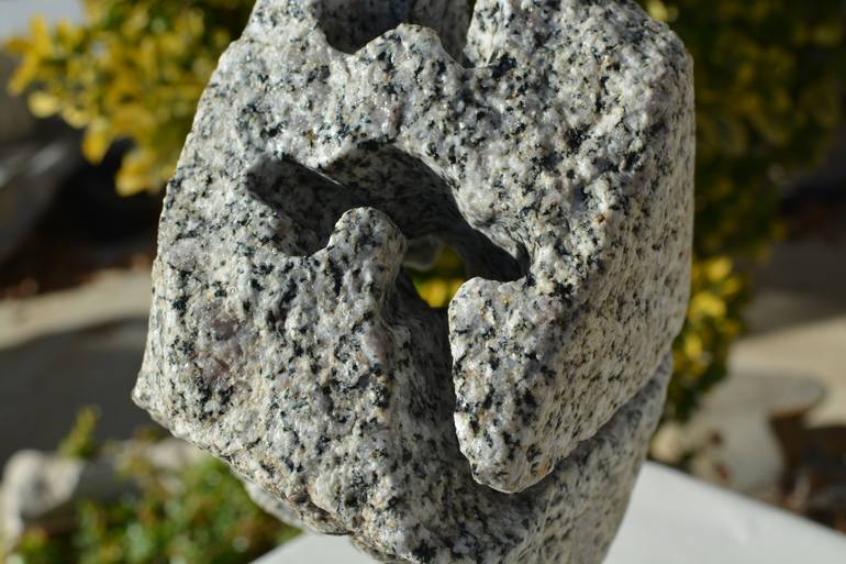 Original Abstract Outer Space Sculpture by Ognyan Chitakov