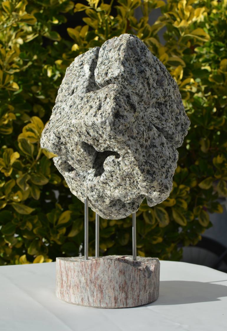 Original Abstract Outer Space Sculpture by Ognyan Chitakov