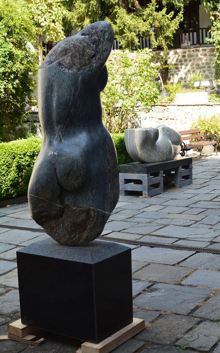 Original Figurative Garden Sculpture by Ognyan Chitakov