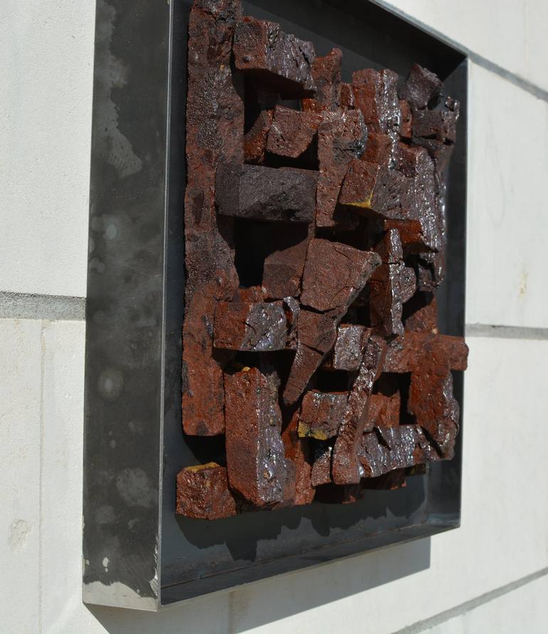 Original Abstract Wall Sculpture by Ognyan Chitakov