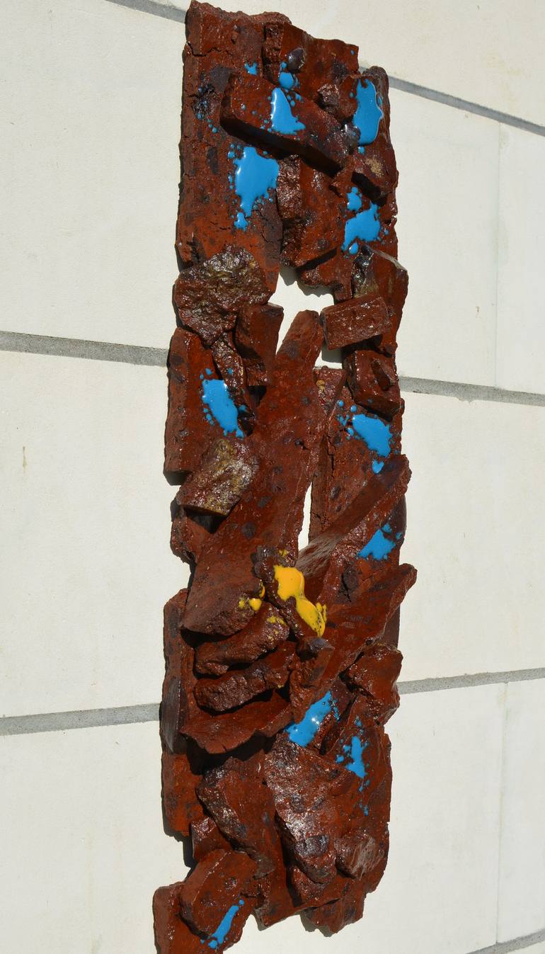 Original Abstract Wall Sculpture by Ognyan Chitakov