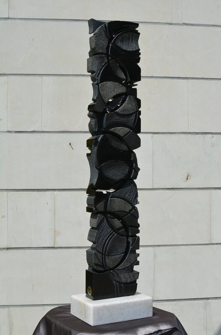 Original Abstract Music Sculpture by Ognyan Chitakov