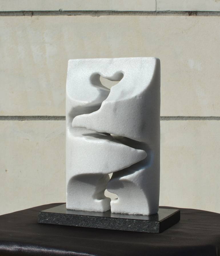 Original Abstract Love Sculpture by Ognyan Chitakov