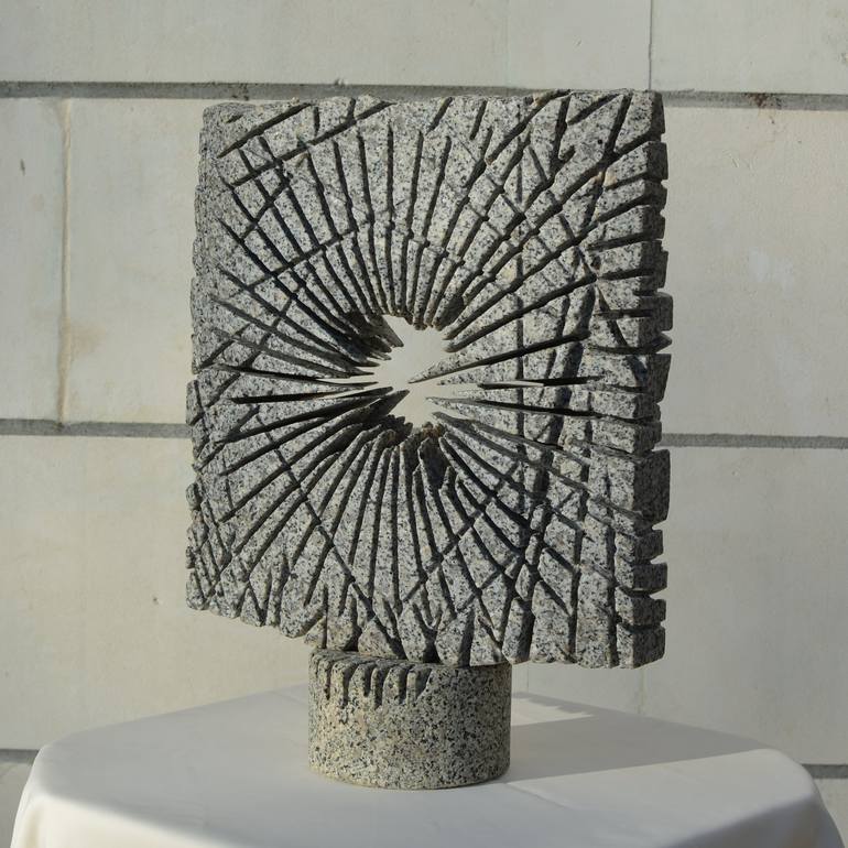 Original Art Deco Nature Sculpture by Ognyan Chitakov