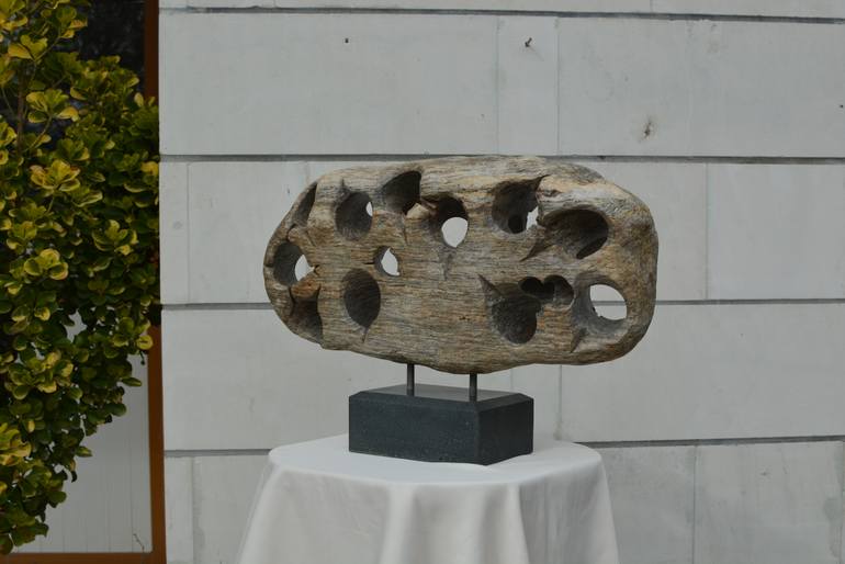 Original Abstract Water Sculpture by Ognyan Chitakov