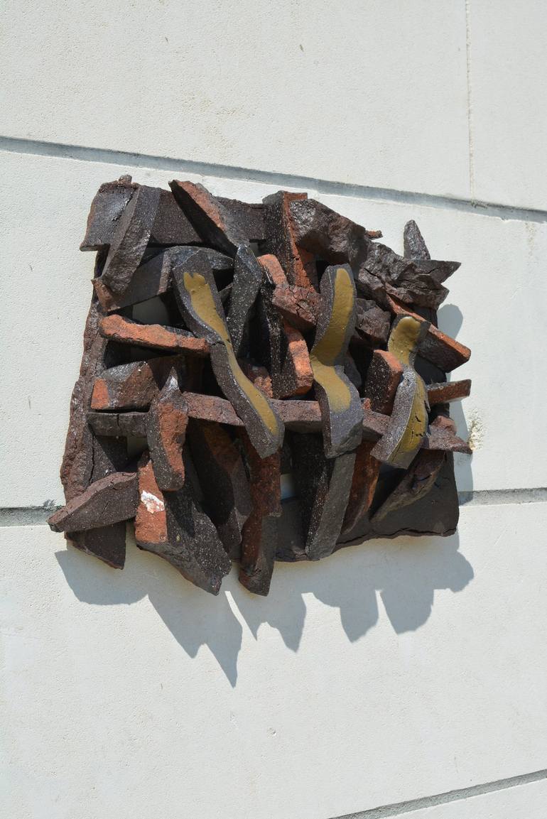 Original Abstract Wall Sculpture by Ognyan Chitakov