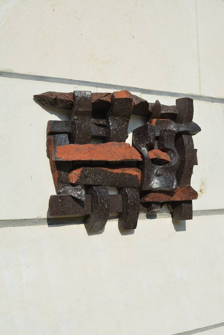 Original Abstract Wall Sculpture by Ognyan Chitakov