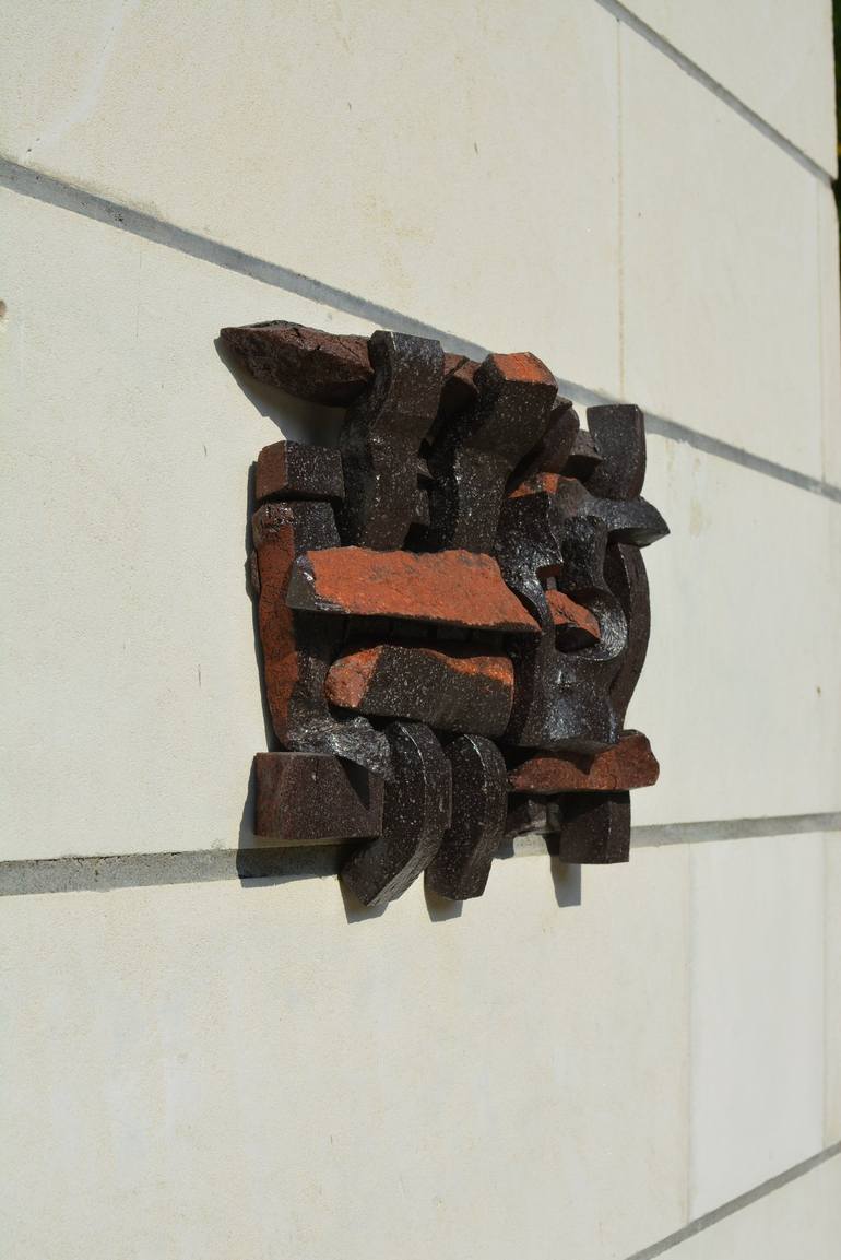 Original Abstract Wall Sculpture by Ognyan Chitakov