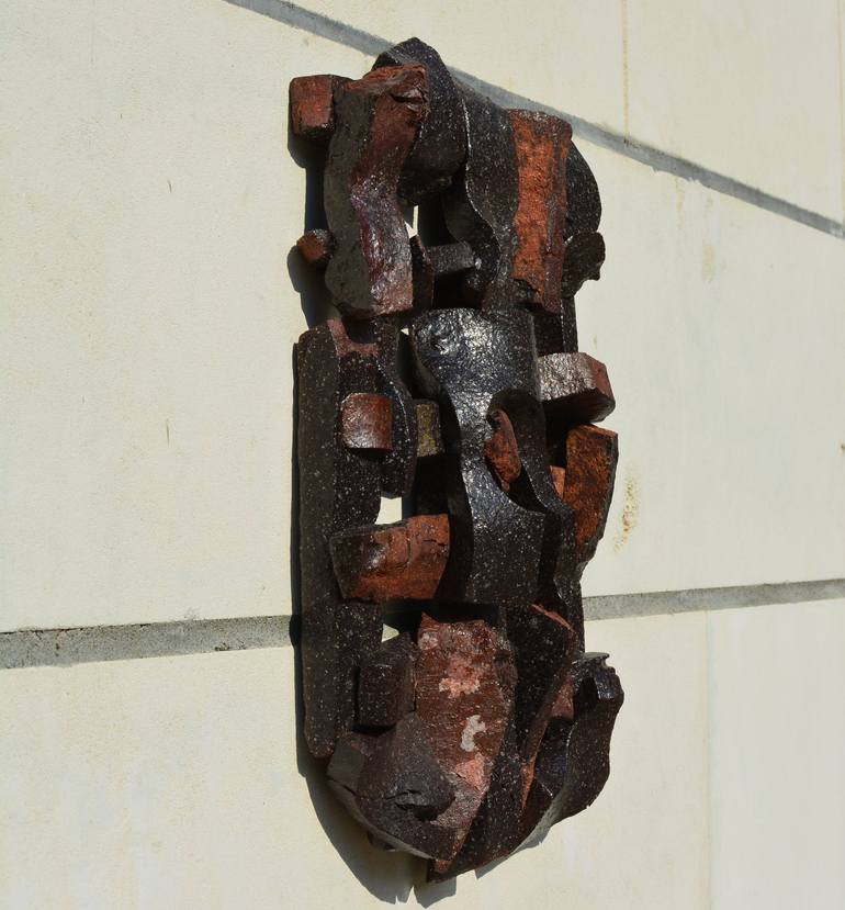 Original Abstract Wall Sculpture by Ognyan Chitakov