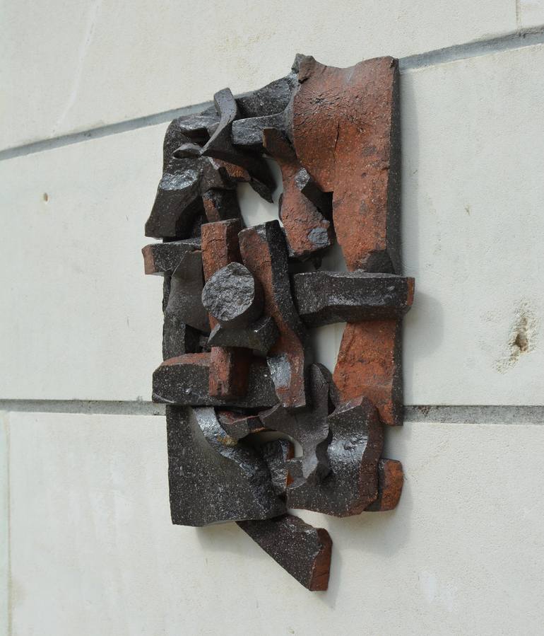 Original Abstract Wall Sculpture by Ognyan Chitakov