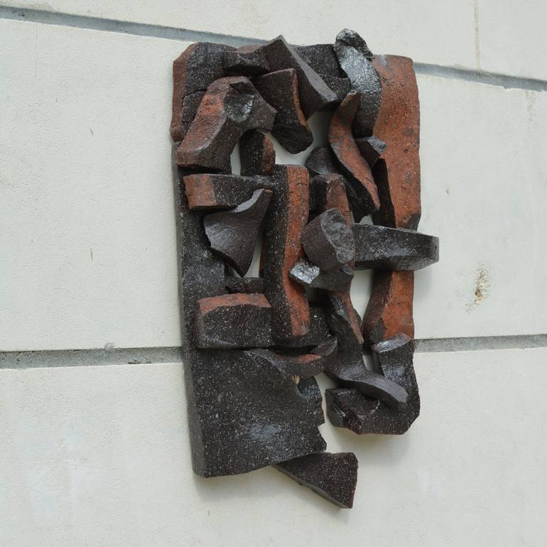 Original Abstract Wall Sculpture by Ognyan Chitakov