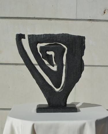 Original Folk Abstract Sculpture by Ognyan Chitakov