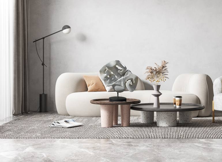 Original 3d Sculpture Outer Space Sculpture by Ognyan Chitakov