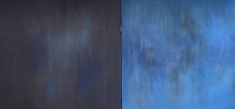 Original Abstract Expressionism Abstract Painting by Abu Jafar