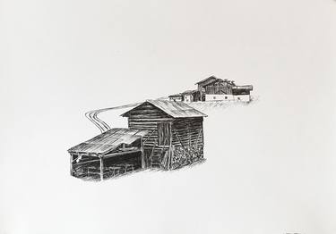 Original Architecture Drawings by Sofia Fresia