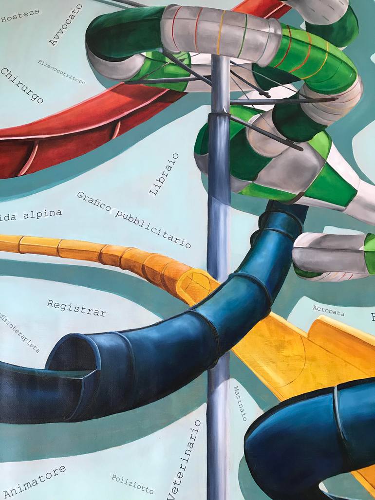 Original Other Sports Painting by Sofia Fresia