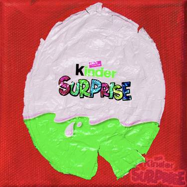 Kinder Red Surprise Plexi printed thumb