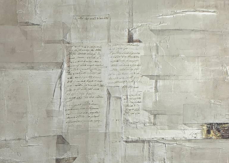Original Minimalism Abstract Painting by Stefan Tomsa